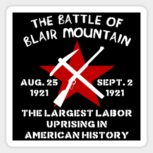 The Battle Of Blair Mountain - Labor History, Socialist, Anarchist Magnet